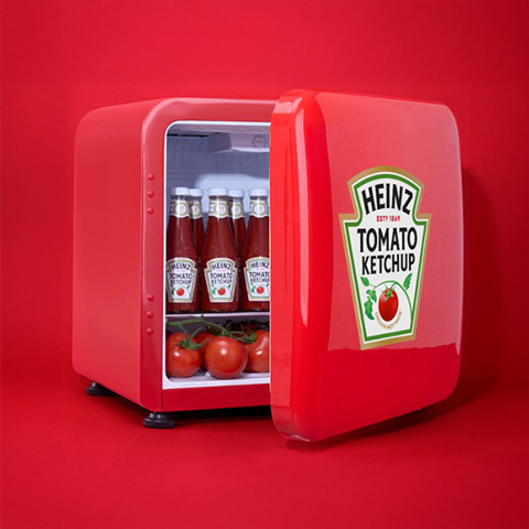 Red campaign graphic stating ‘Heinz’s Biggest Tweet Ever’.